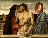 Giovanni Bellini Dead Christ Supported by the Madonna and St. John painting